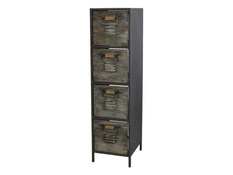 Industridisk med 4 lådor