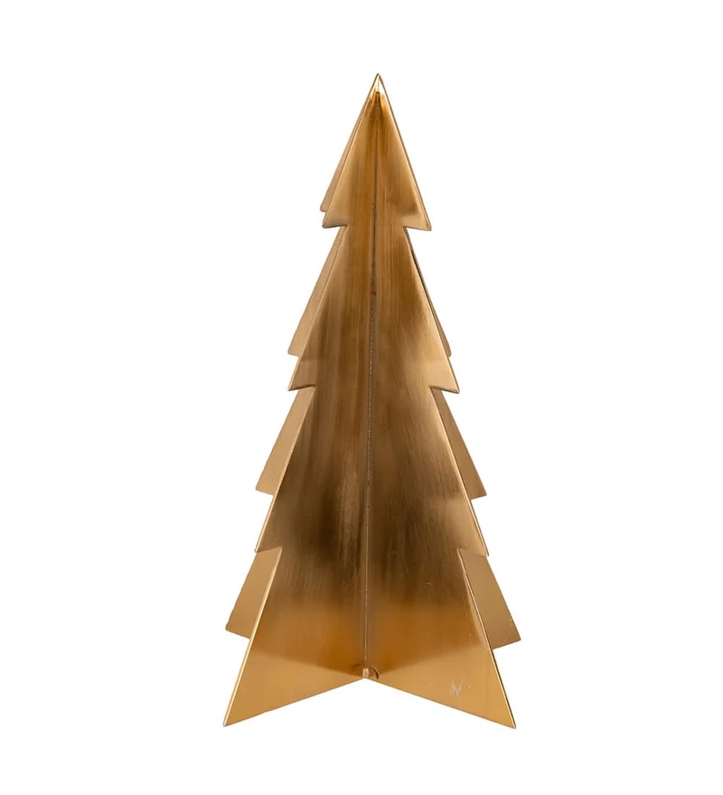 Julgran plåt/mässing Einer Stor